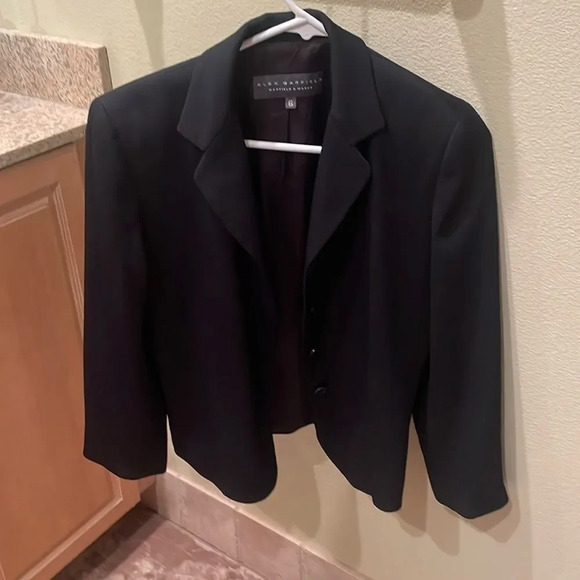 Alex Garfield works black blazer with four buttons - Picture 1 of 7